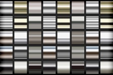 15 Metallic Photoshop Gradients
