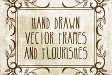 Hand Drawn Vector Frames Pack 2