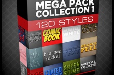 Photoshop Styles Mega Pack Collection 1
