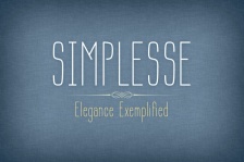 Simplesse Font
