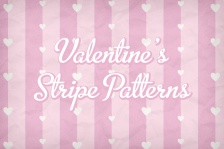 Striped Hearts Valentine's Pattern Pack