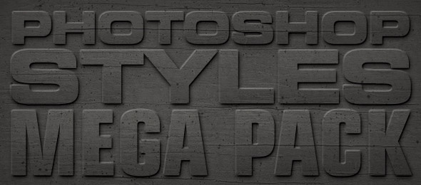 Photoshop Styles Mega Pack Collection