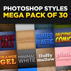 Photoshop Styles Mega Pack 2 Photoshop Styles Mega Pack 2