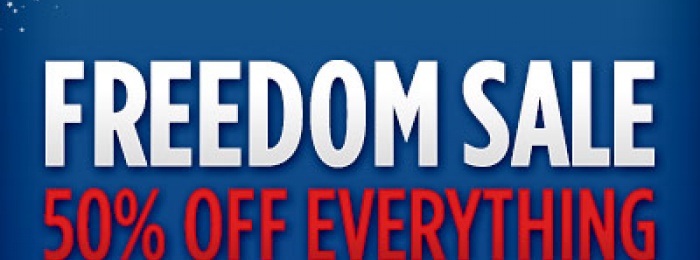 Stock Up Before It's Too Late - Freedom Sale Ends Soon