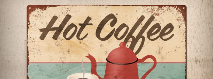 Rusty Vintage Tin Sign in Photoshop
